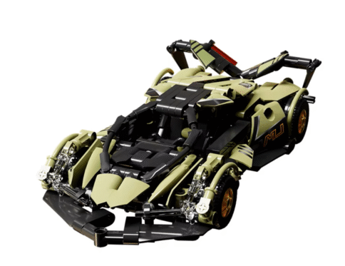 Olive Lego Racing Car