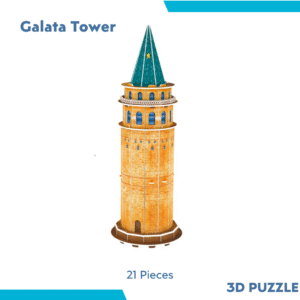 3D Puzzle - Galata Tower Small Size